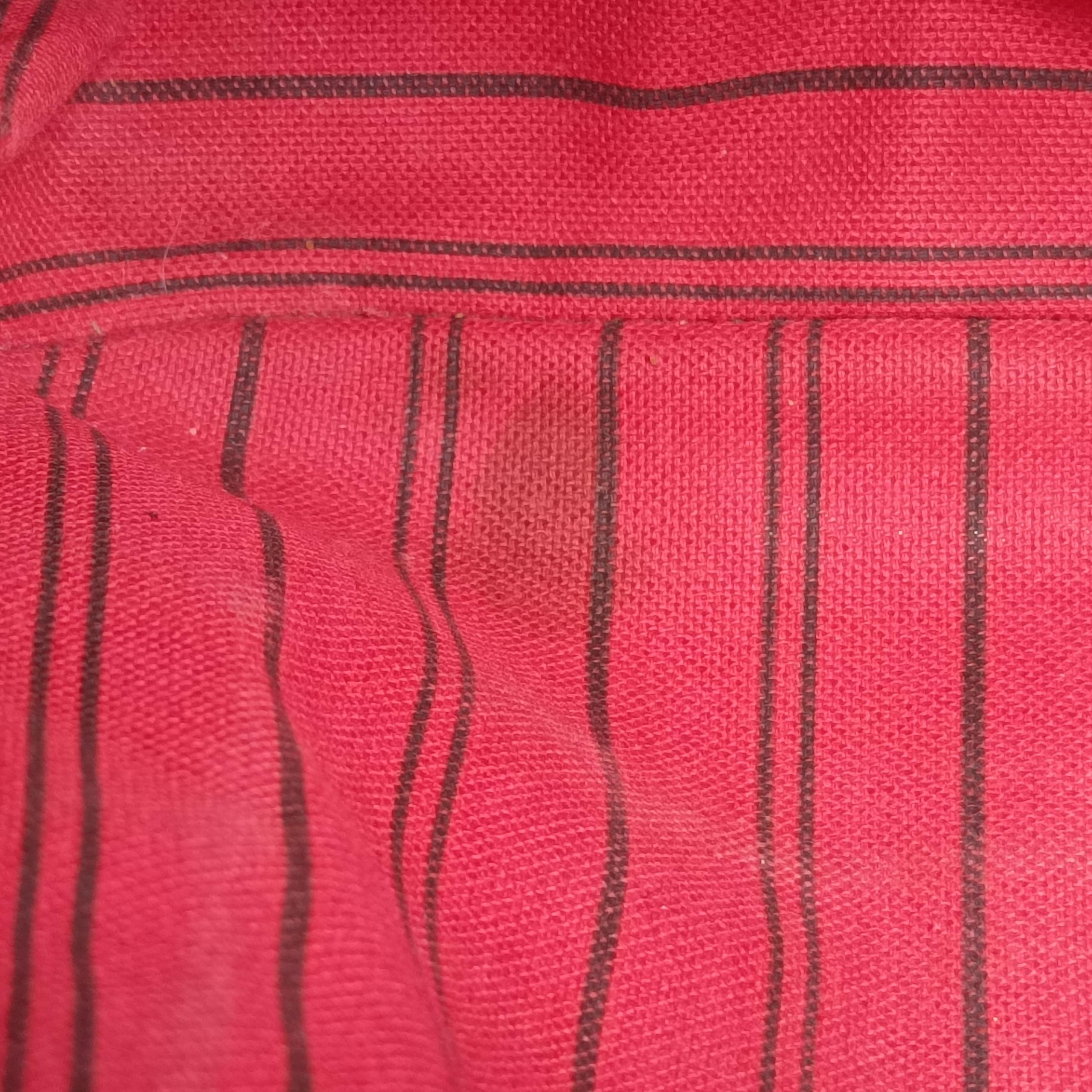 Pre-owned Louis Vuitton Pochette MéTIS MM Scarlet Red Monogram Empreinte M44155 shoulderbag | stylenewstar