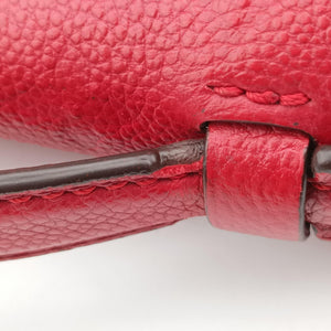 Pre-owned Louis Vuitton Pochette MéTIS MM Scarlet Red Monogram Empreinte M44155 shoulderbag | stylenewstar