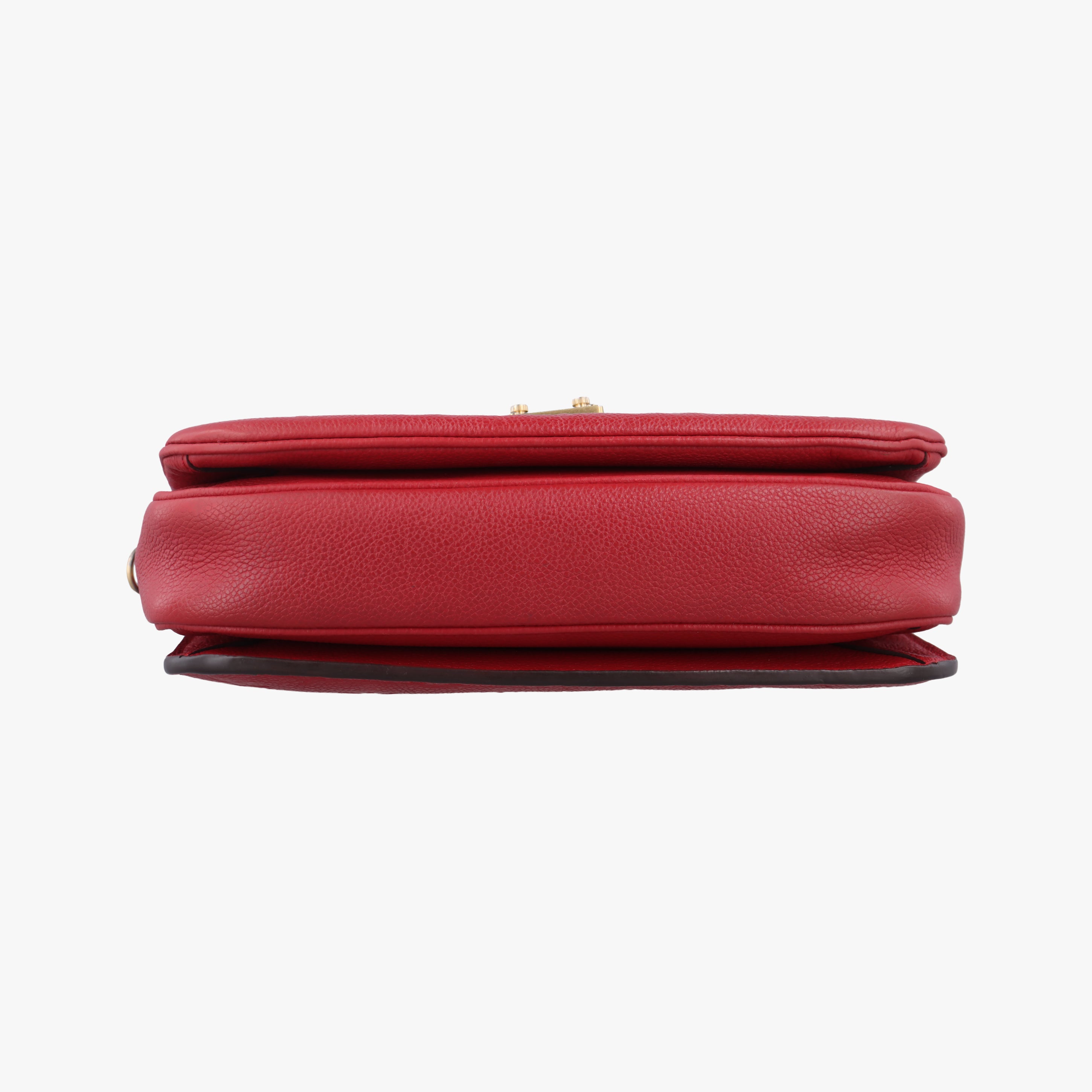 Pre-owned Louis Vuitton Pochette MéTIS MM Scarlet Red Monogram Empreinte M44155 shoulderbag | stylenewstar