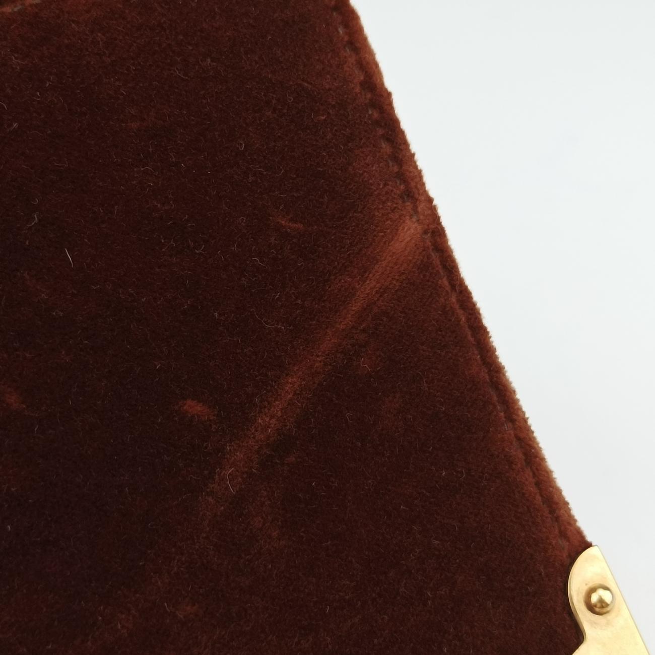 Animalier Cahier Lions Head Yellow×Brown Velvet 1BD089 110