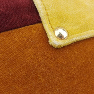 Animalier Cahier Lions Head Yellow×Brown Velvet 1BD089 110