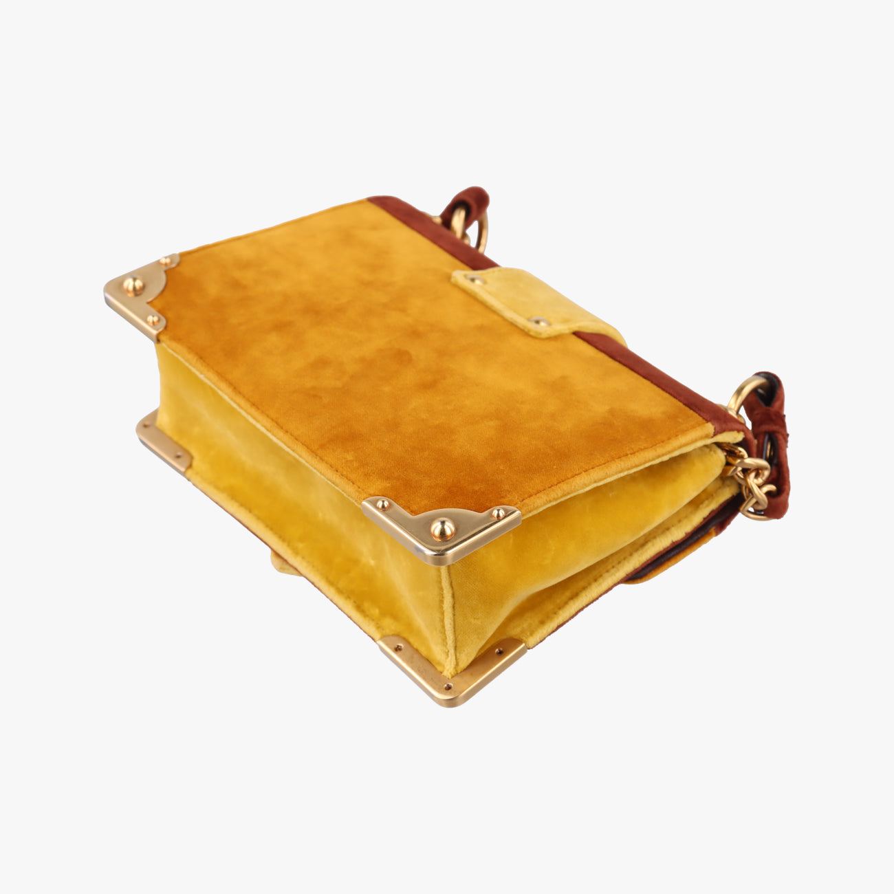 Animalier Cahier Lions Head Yellow×Brown Velvet 1BD089 110