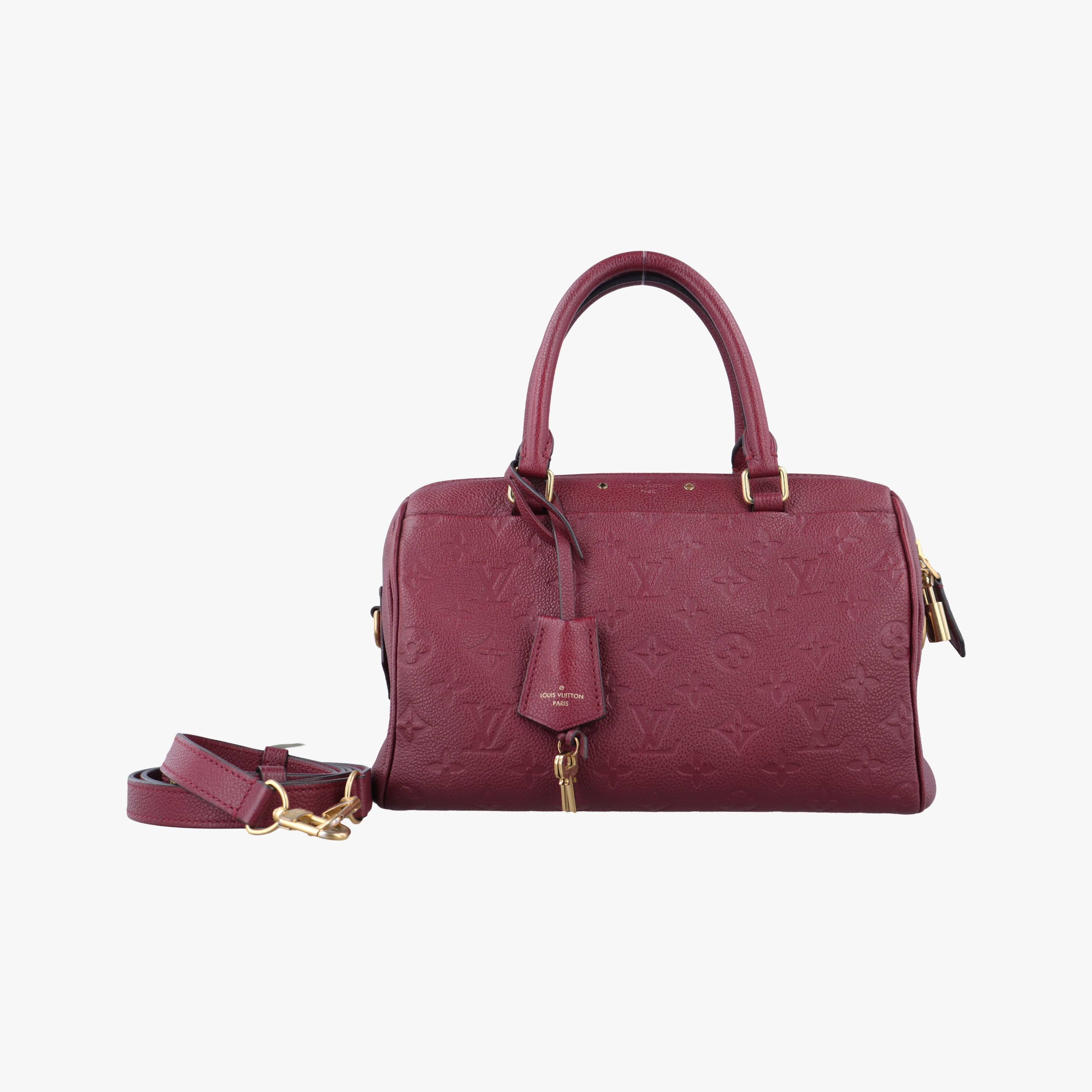 Pre-owned Louis Vuitton Speedy Bandoulière25 Raisin Monogram Empreinte M43262 shoulderbag | stylenewstar