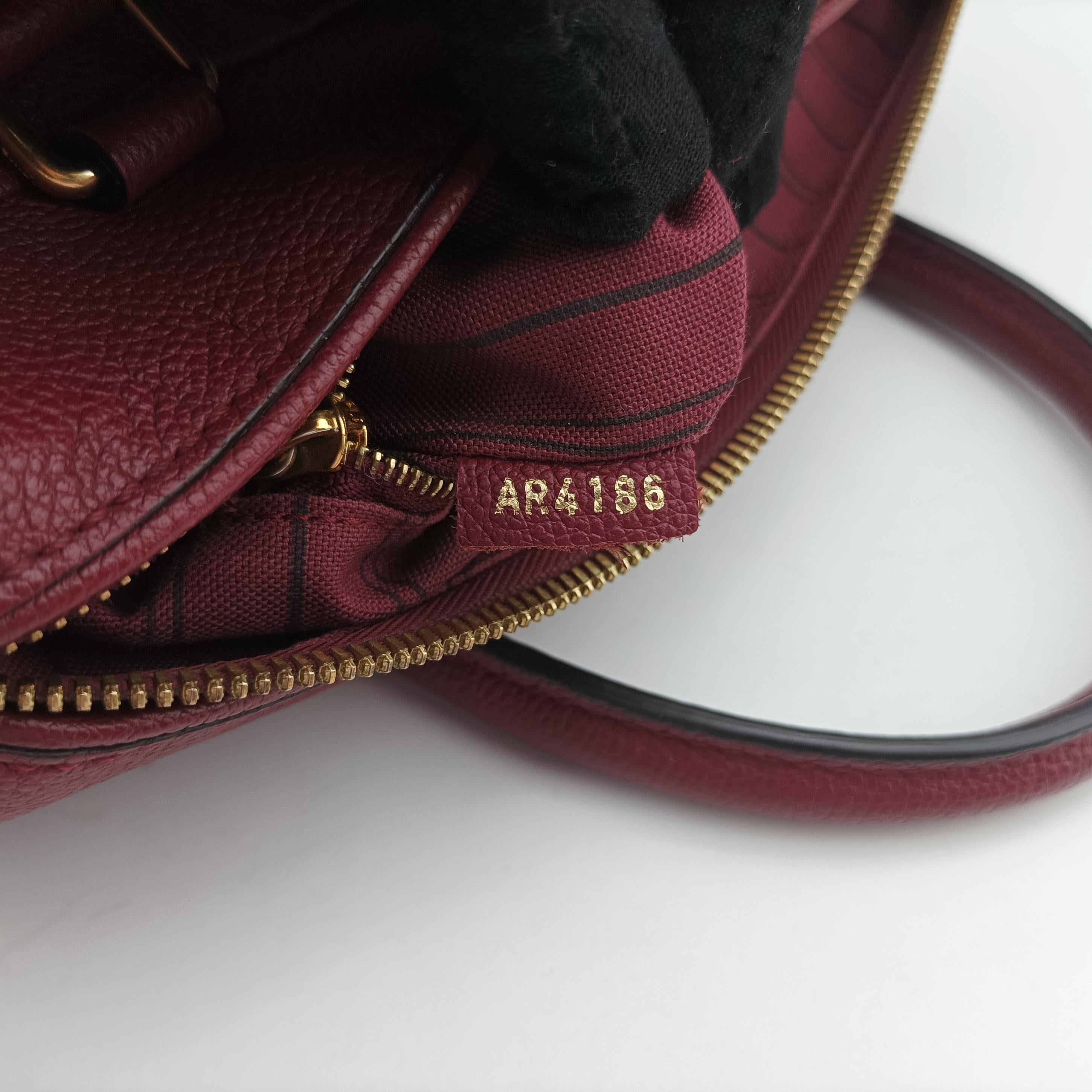 Pre-owned Louis Vuitton Speedy Bandoulière25 Raisin Monogram Empreinte M43262 shoulderbag | stylenewstar