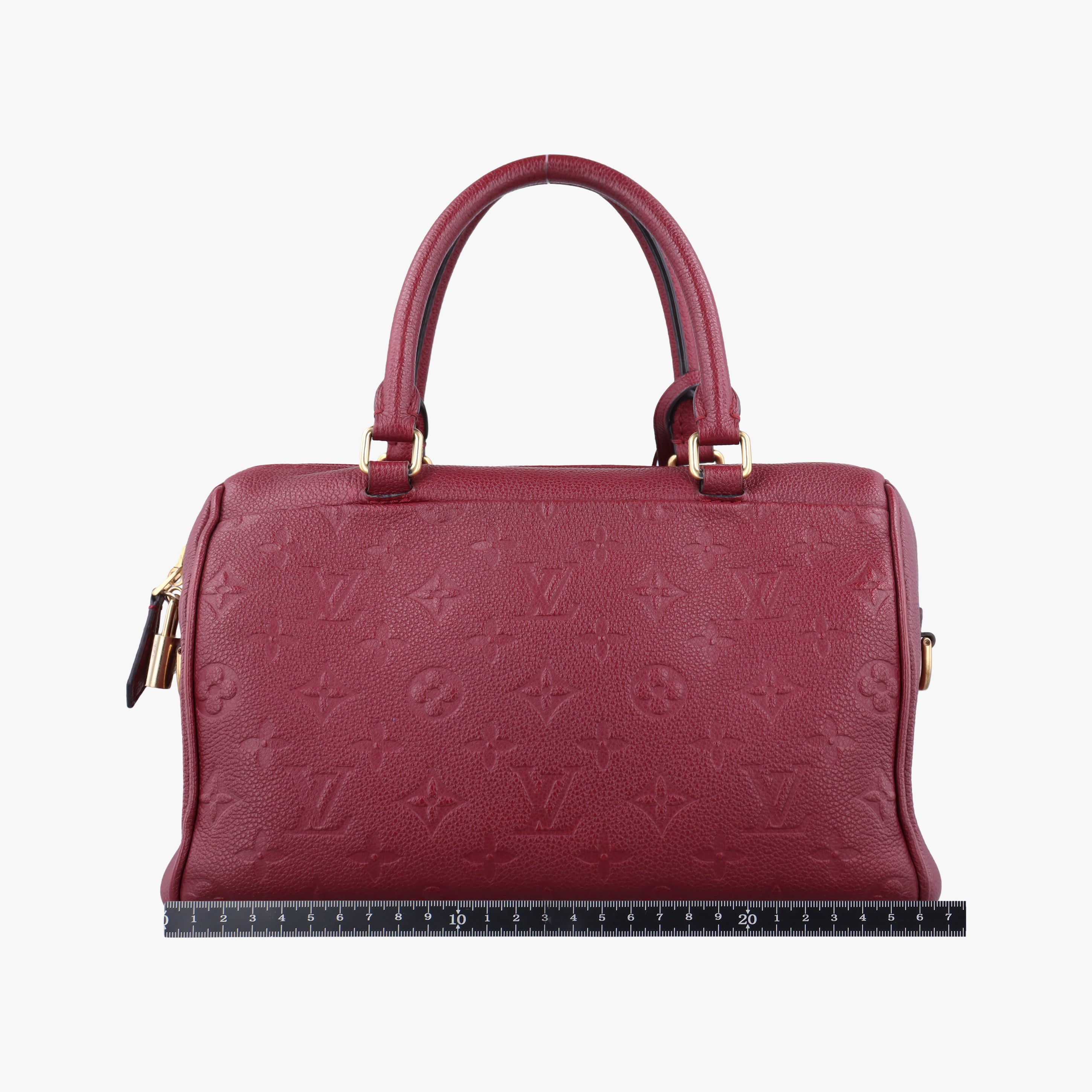 Pre-owned Louis Vuitton Speedy Bandoulière25 Raisin Monogram Empreinte M43262 shoulderbag | stylenewstar