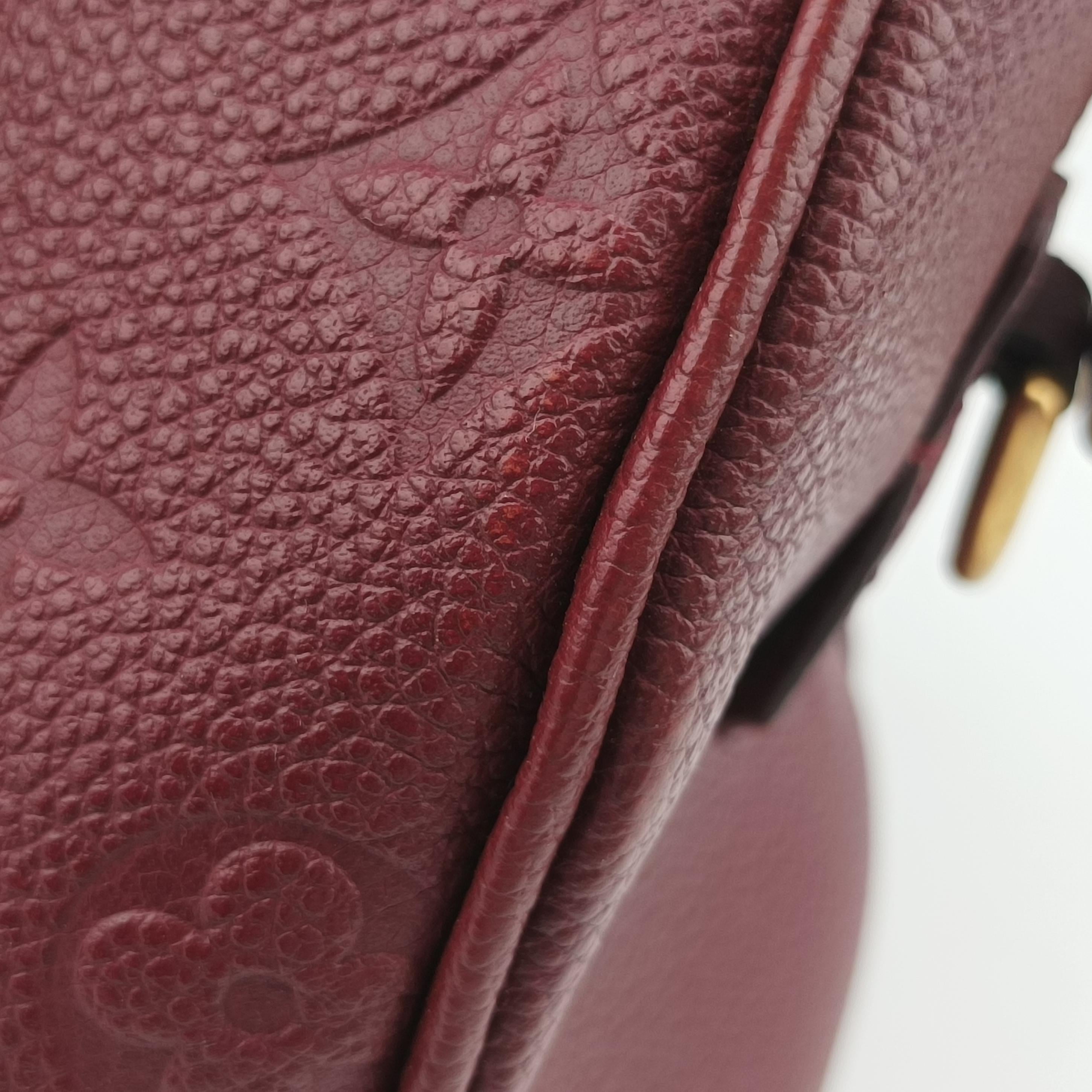 Pre-owned Louis Vuitton Speedy Bandoulière25 Raisin Monogram Empreinte M43262 shoulderbag | stylenewstar