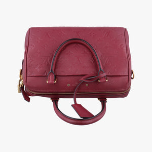 Pre-owned Louis Vuitton Speedy Bandoulière25 Raisin Monogram Empreinte M43262 shoulderbag | stylenewstar