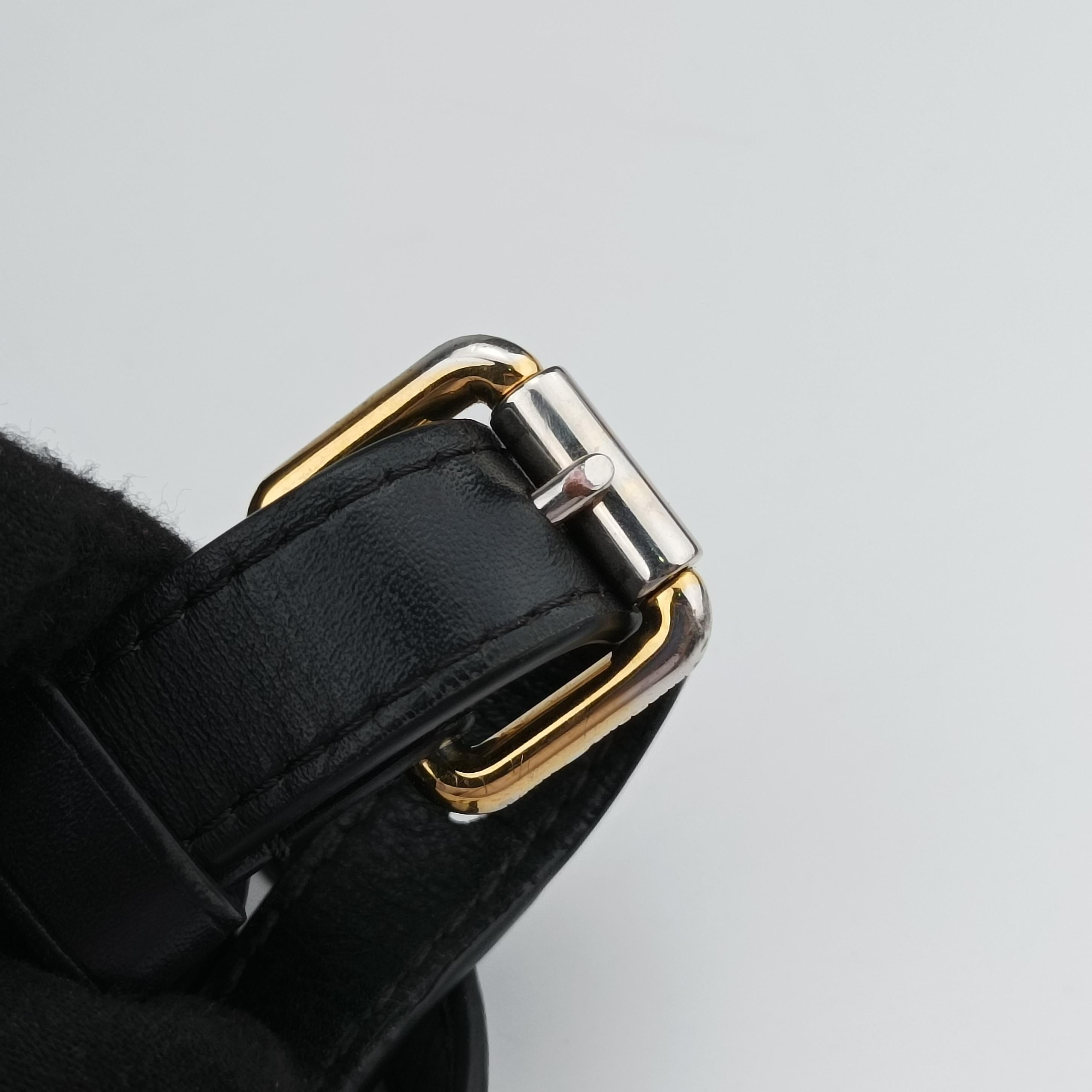 Pre-owned Louis Vuitton Flower Tote Brown Monogram canvas x calf leather M43550 shoulderbag | stylenewstar