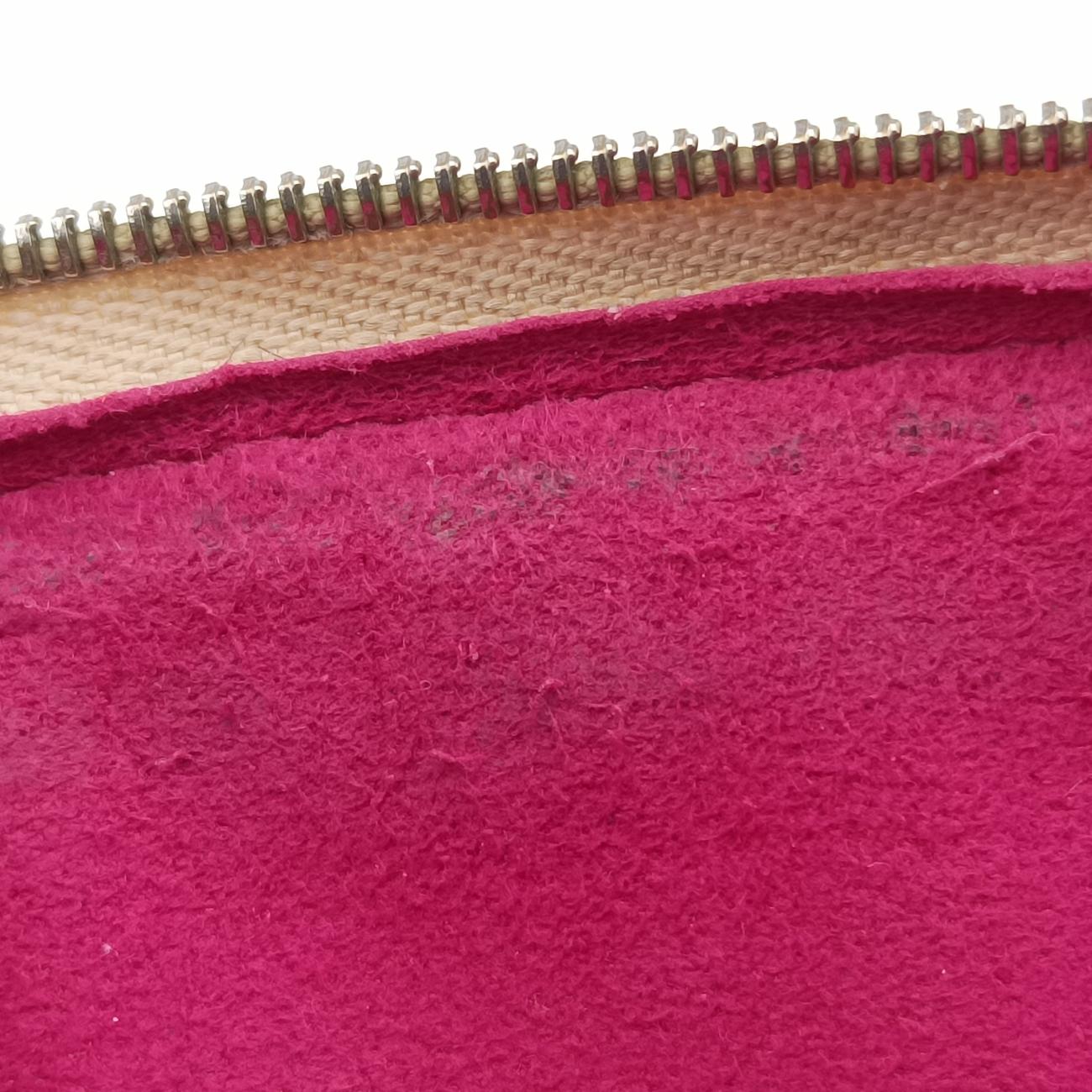 Fringe Pochette Accessories white Monogram Multicolor M40109 Lot number unknown