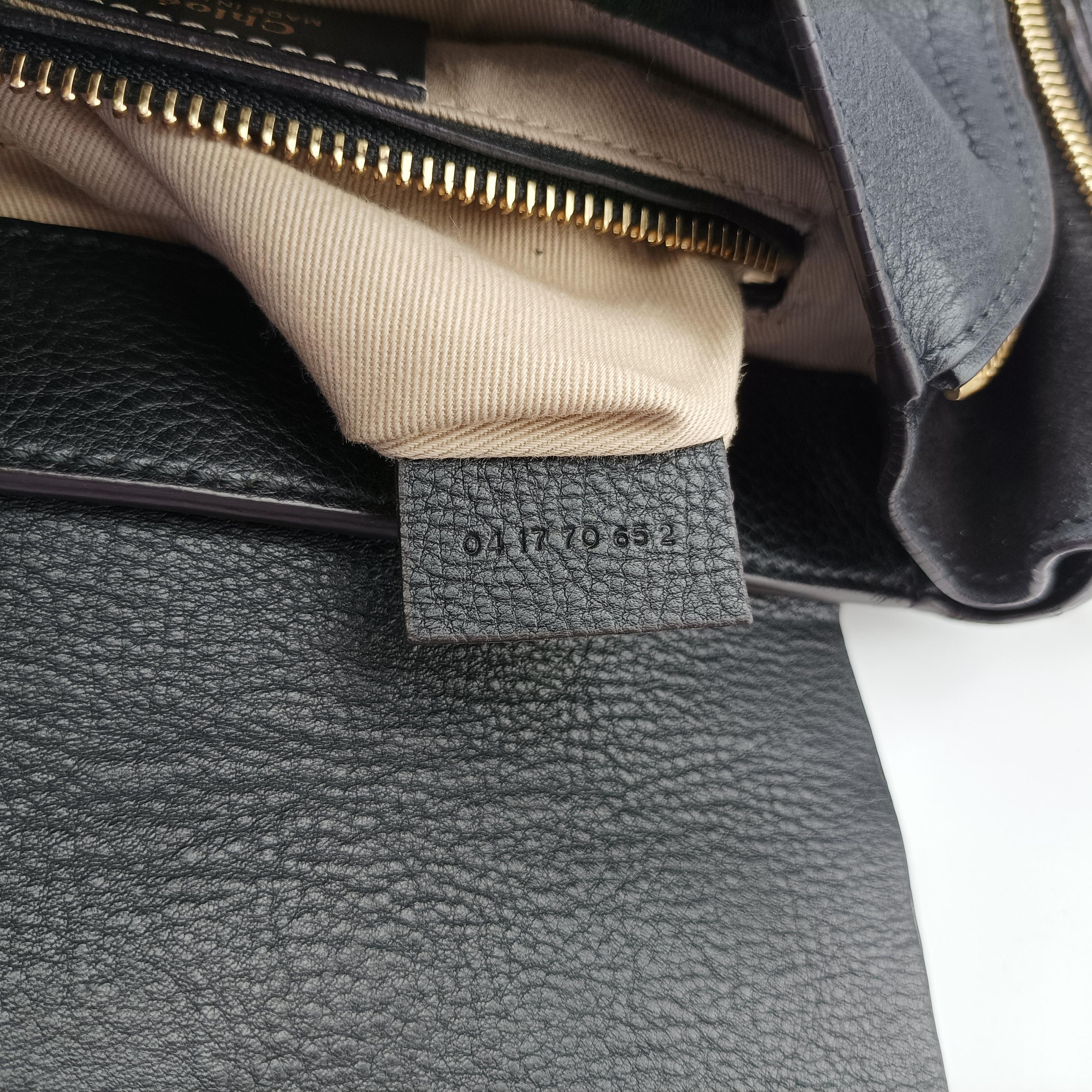 Pre-owned Chloe FAYE Black Leather × suede  backpack/rucksack | stylenewstar