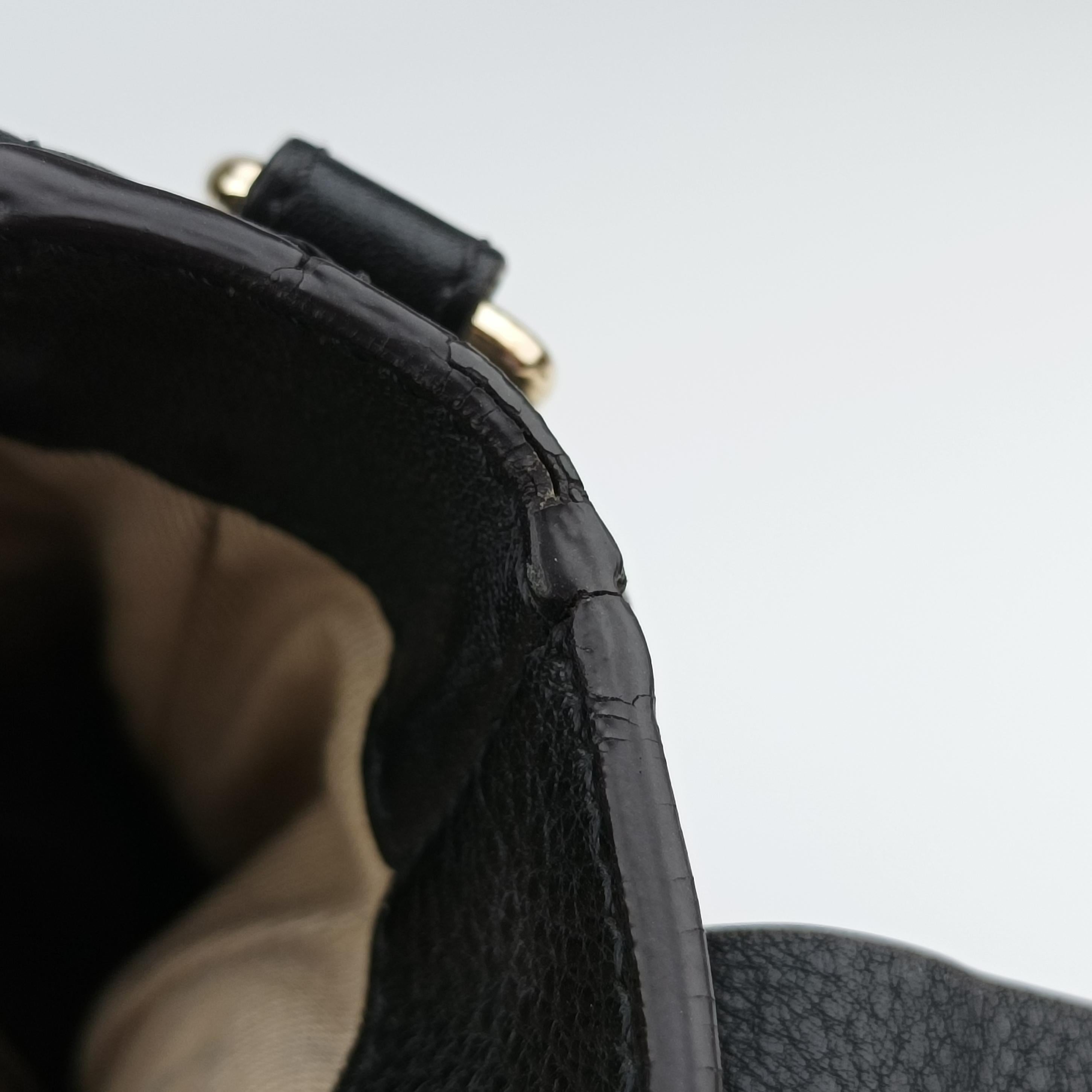 Pre-owned Chloe FAYE Black Leather × suede  backpack/rucksack | stylenewstar