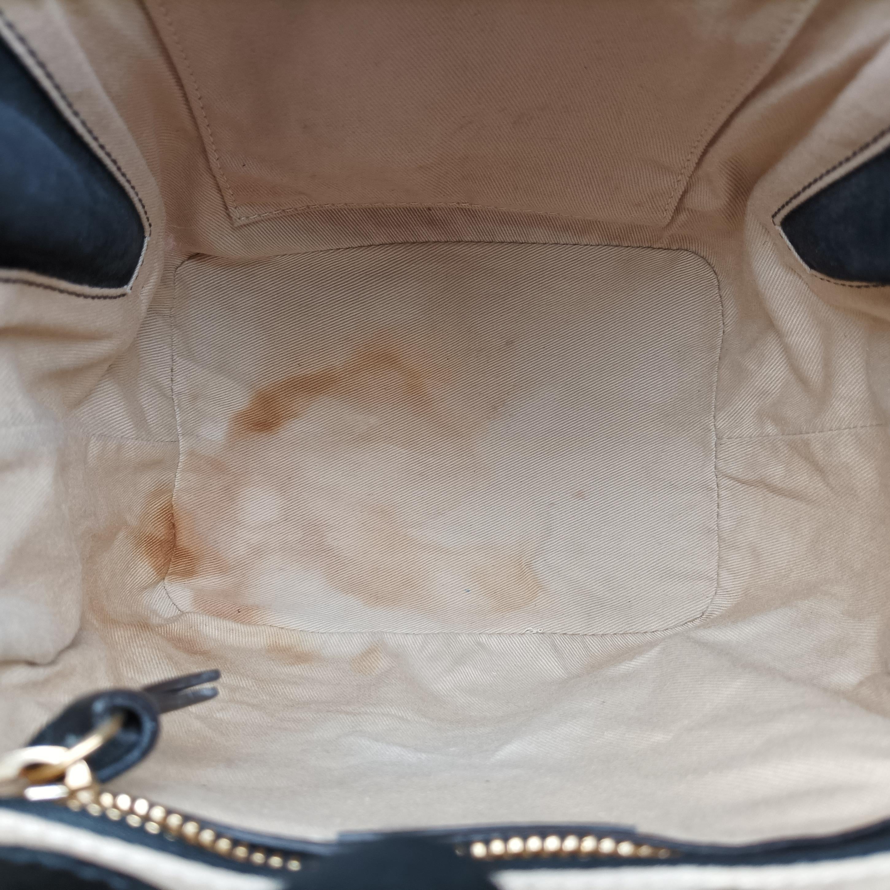 Pre-owned Chloe FAYE Black Leather × suede  backpack/rucksack | stylenewstar