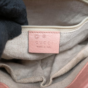 Pre-owned Gucci Interlocking G Pink Leather 510302 shoulderbag | stylenewstar