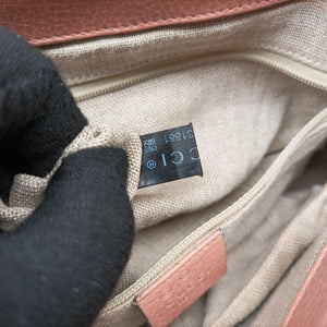 Pre-owned Gucci Interlocking G Pink Leather 510302 shoulderbag | stylenewstar