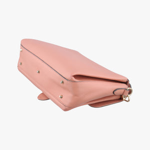 Pre-owned Gucci Interlocking G Pink Leather 510302 shoulderbag | stylenewstar