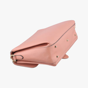 Pre-owned Gucci Interlocking G Pink Leather 510302 shoulderbag | stylenewstar