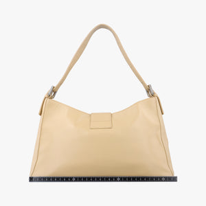 Pre-owned Fendi Baguette Yellow Leather 091611 shoulderbag | stylenewstar