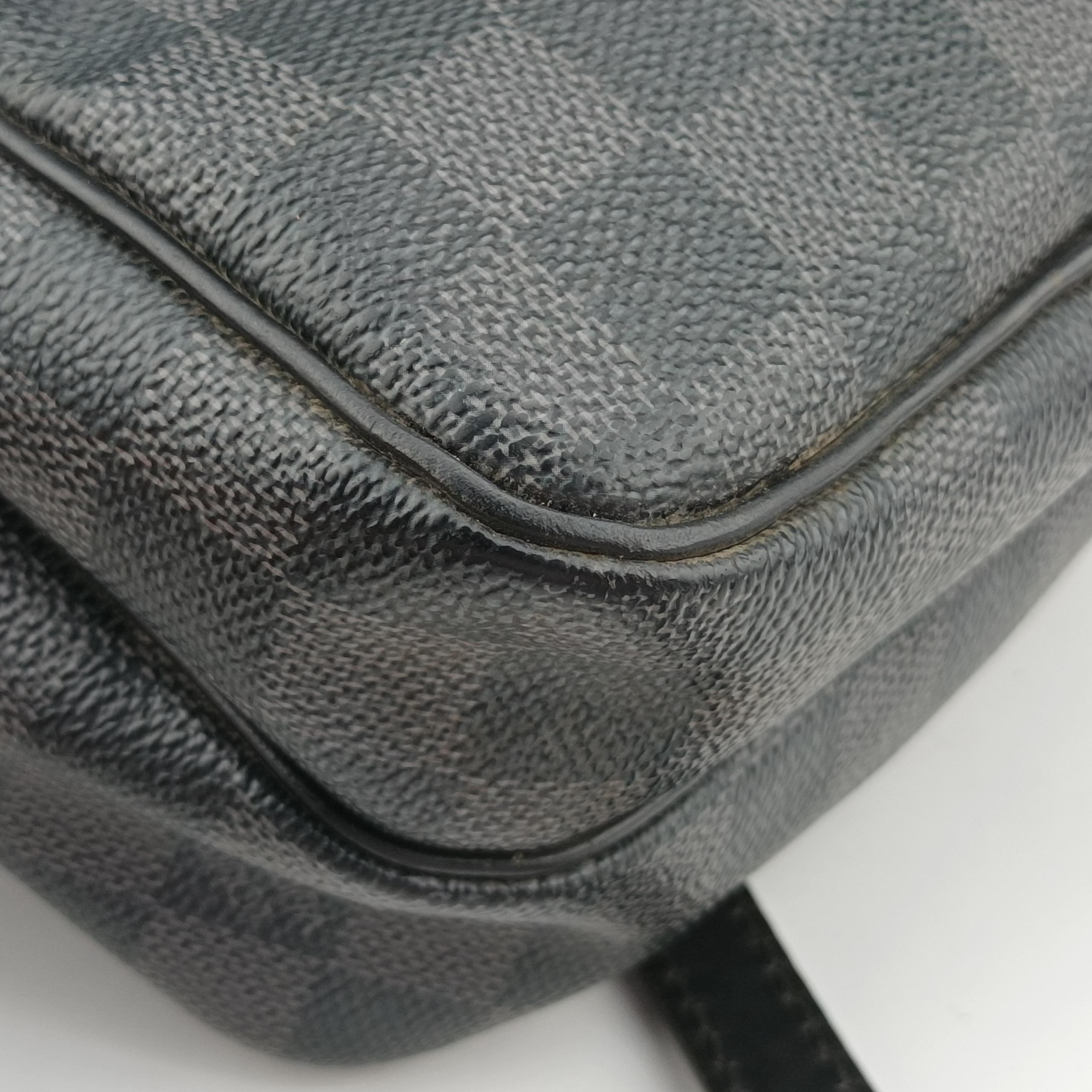 Vintage Louis Vuitton Rem GRAPHITE Damier Graphite N41446 shoulderbag | stylenewstar