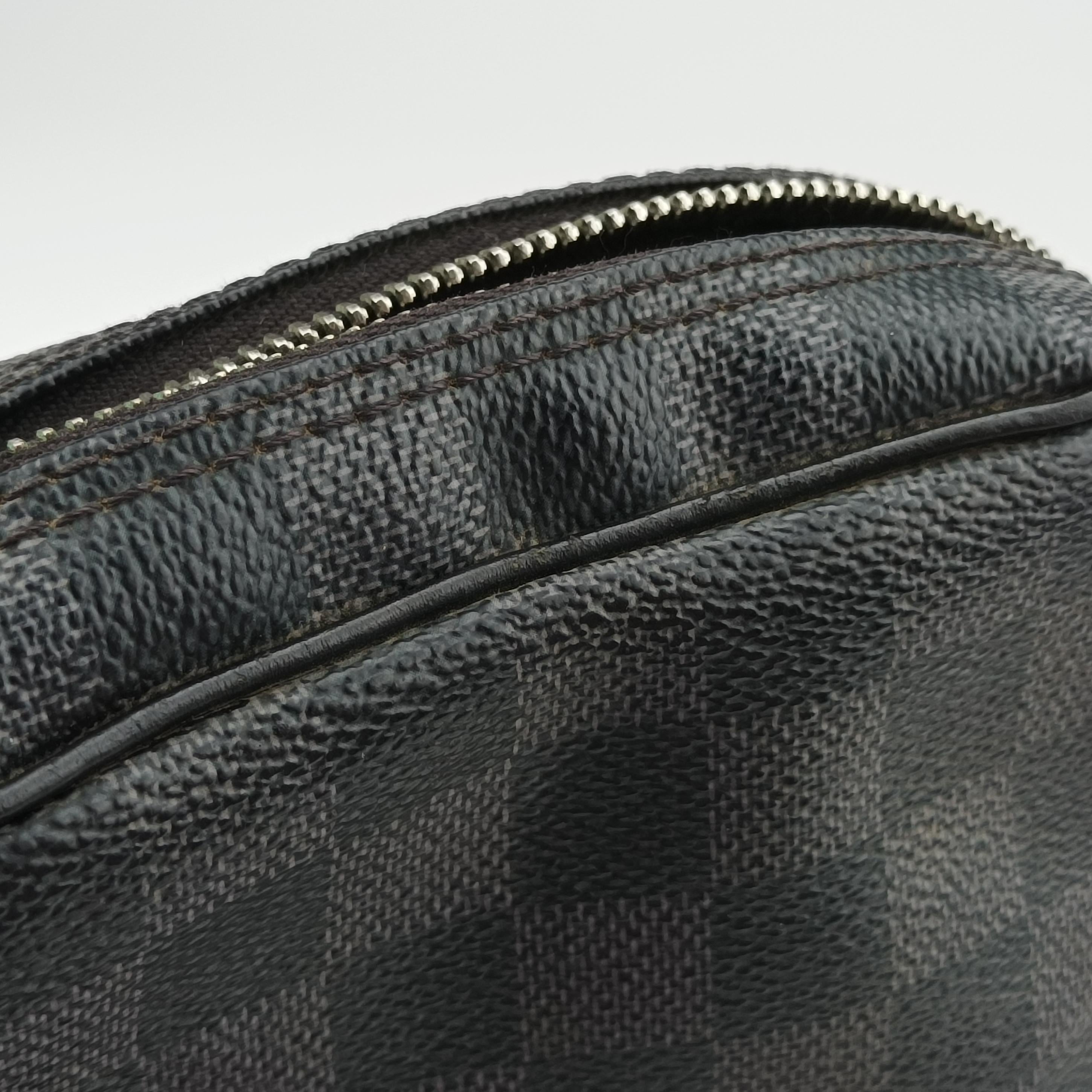 Vintage Louis Vuitton Rem GRAPHITE Damier Graphite N41446 shoulderbag | stylenewstar