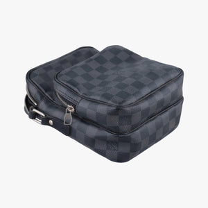 Vintage Louis Vuitton Rem GRAPHITE Damier Graphite N41446 shoulderbag | stylenewstar