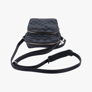 Vintage Louis Vuitton Rem GRAPHITE Damier Graphite N41446 shoulderbag | stylenewstar