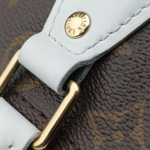 Pre-owned Louis Vuitton Speedy  Bandoulière 25 brown×white Monogram Canvas×calf leather M20754 shoulderbag | stylenewstar