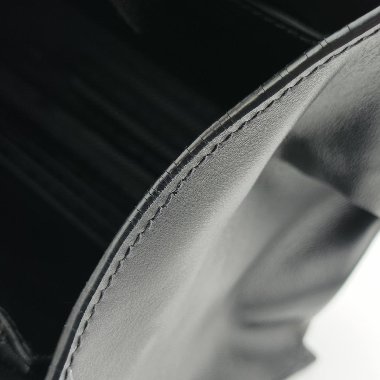 Cahier Black Leather 1BA070 127