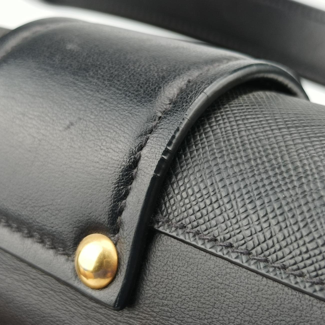 Cahier Black Leather 1BA070 127