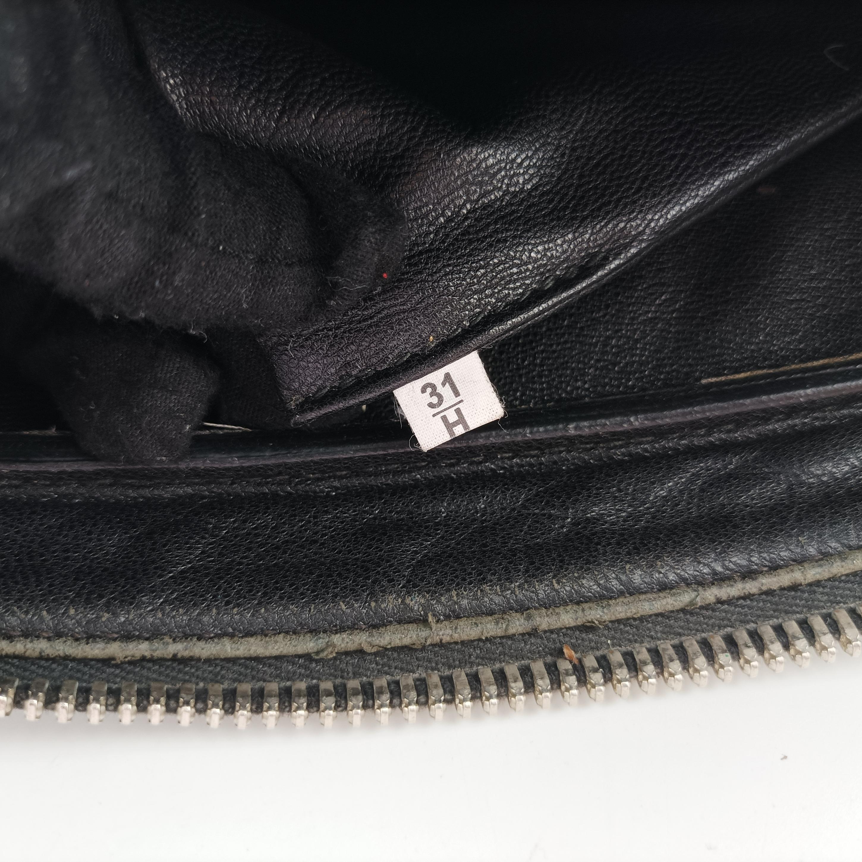 Pre-owned Prada Briefcase black SAFFIANO Leather VS305M handbag | stylenewstar