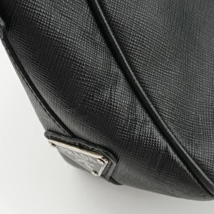 Pre-owned Prada Briefcase black SAFFIANO Leather VS305M handbag | stylenewstar