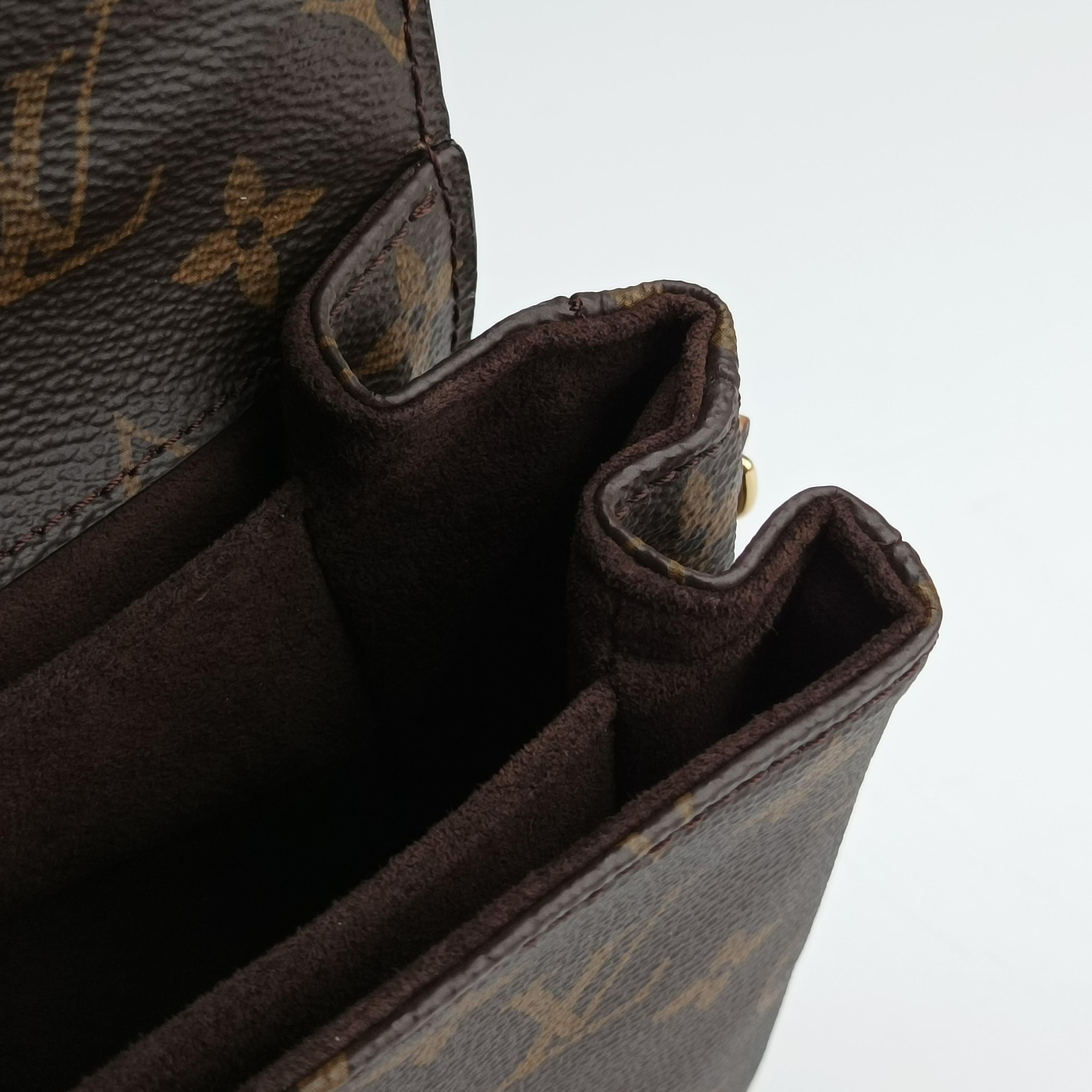 Pre-owned Louis Vuitton Pochette Metis MM Brown Monogram Canvas M44875 shoulderbag | stylenewstar