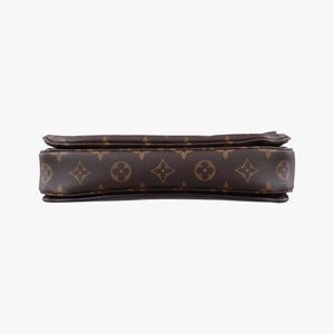 Pre-owned Louis Vuitton Pochette Metis MM Brown Monogram Canvas M44875 shoulderbag | stylenewstar