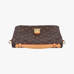 Pre-owned Louis Vuitton Pochette Metis MM Brown Monogram Canvas M44875 shoulderbag | stylenewstar