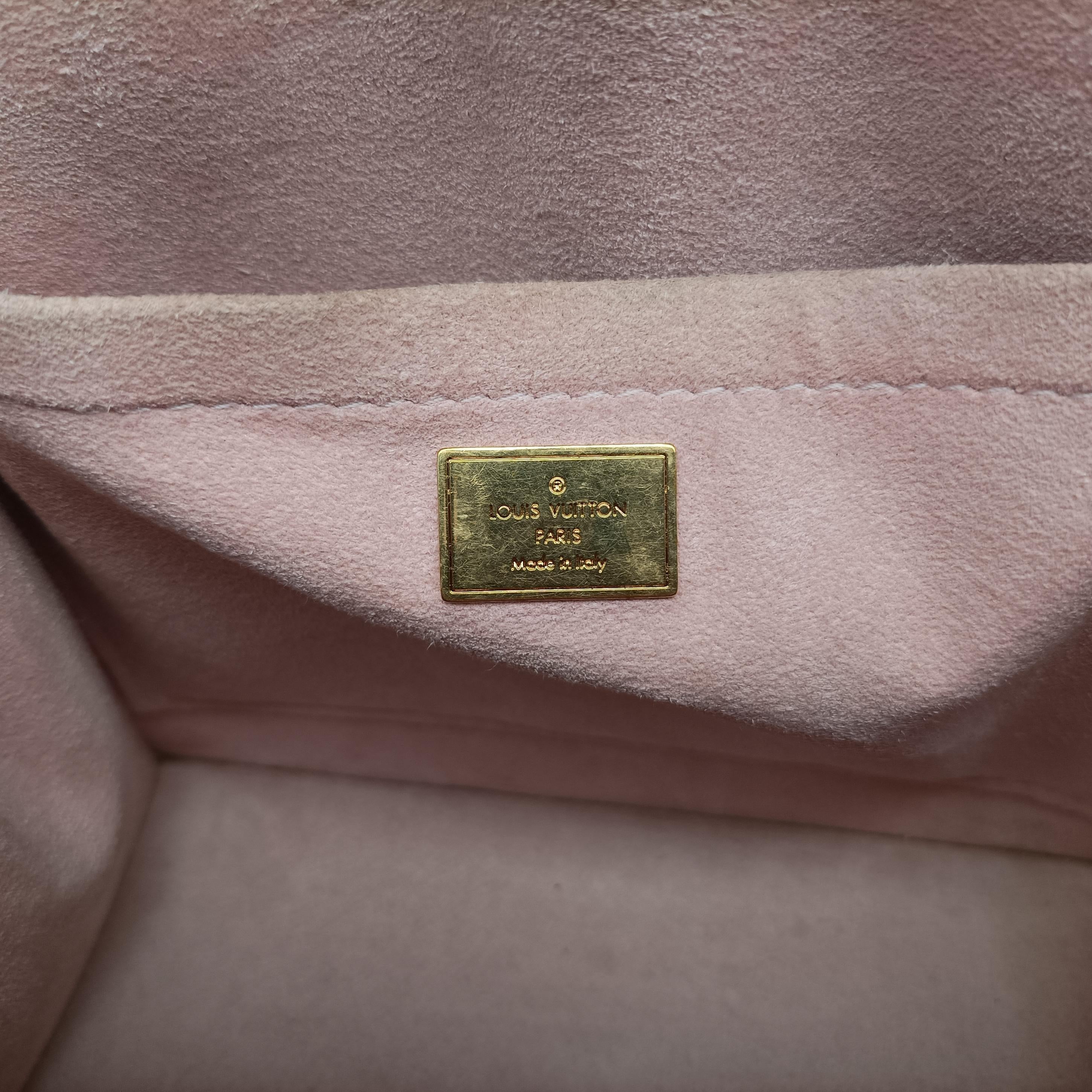 Vintage Louis Vuitton SPRING STREET　PM ROSE BALLERINE Vernis×Monogram Canvas M90468 shoulderbag | stylenewstar