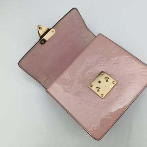 Vintage Louis Vuitton SPRING STREET　PM ROSE BALLERINE Vernis×Monogram Canvas M90468 shoulderbag | stylenewstar