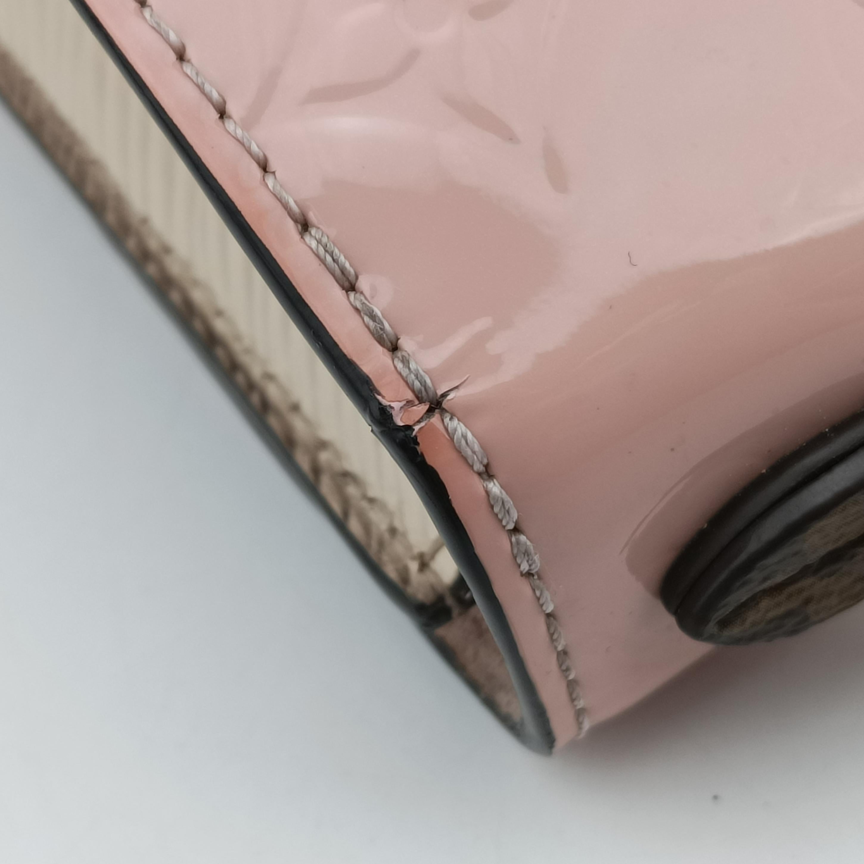 Vintage Louis Vuitton SPRING STREET　PM ROSE BALLERINE Vernis×Monogram Canvas M90468 shoulderbag | stylenewstar