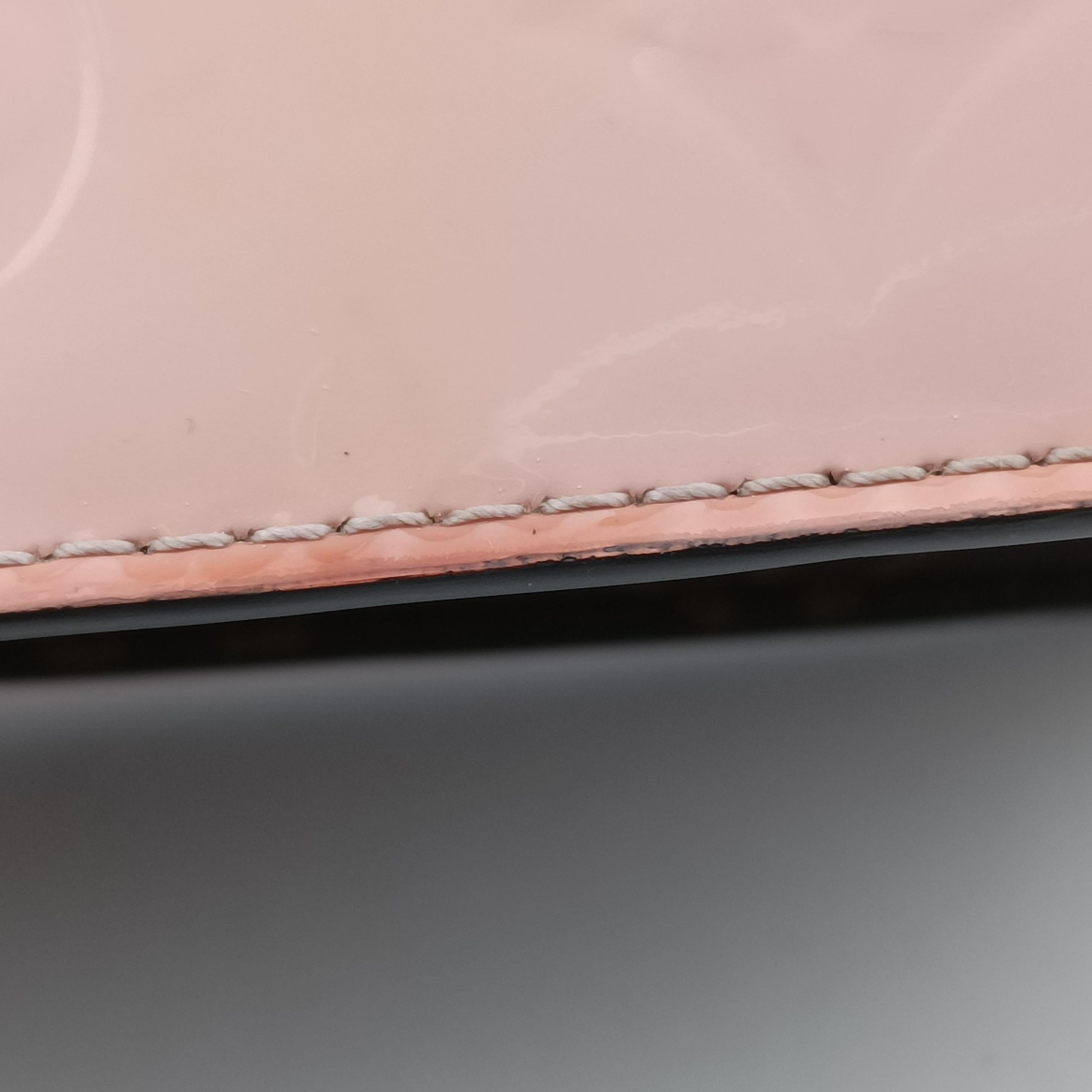 Vintage Louis Vuitton SPRING STREET　PM ROSE BALLERINE Vernis×Monogram Canvas M90468 shoulderbag | stylenewstar