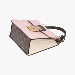 Vintage Louis Vuitton SPRING STREET　PM ROSE BALLERINE Vernis×Monogram Canvas M90468 shoulderbag | stylenewstar