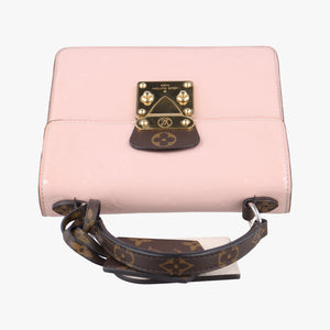 Vintage Louis Vuitton SPRING STREET　PM ROSE BALLERINE Vernis×Monogram Canvas M90468 shoulderbag | stylenewstar