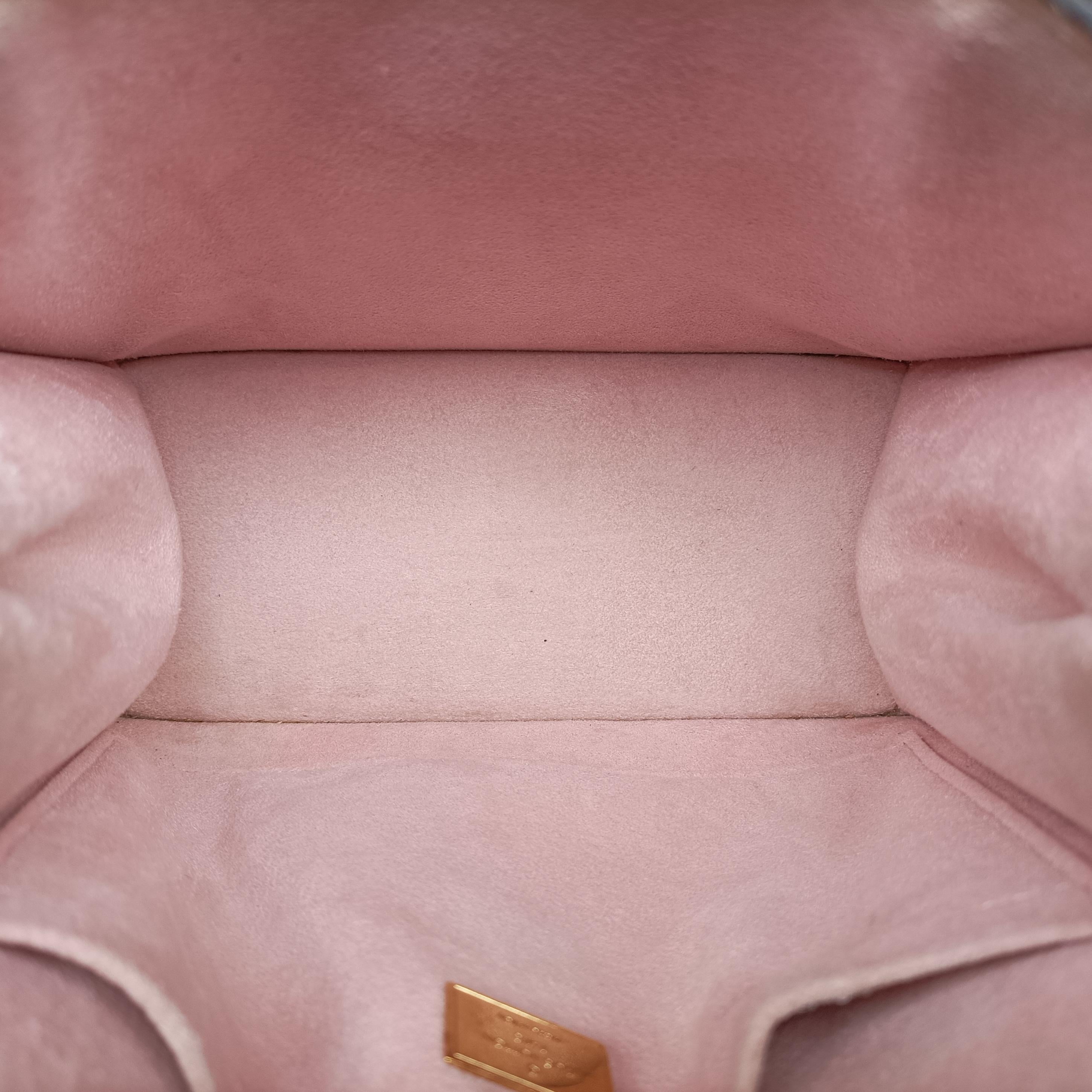 Vintage Louis Vuitton SPRING STREET　PM ROSE BALLERINE Vernis×Monogram Canvas M90468 shoulderbag | stylenewstar