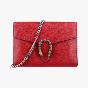 Vintage Gucci Dionysus Red Leather 401231 shoulderbag | stylenewstar