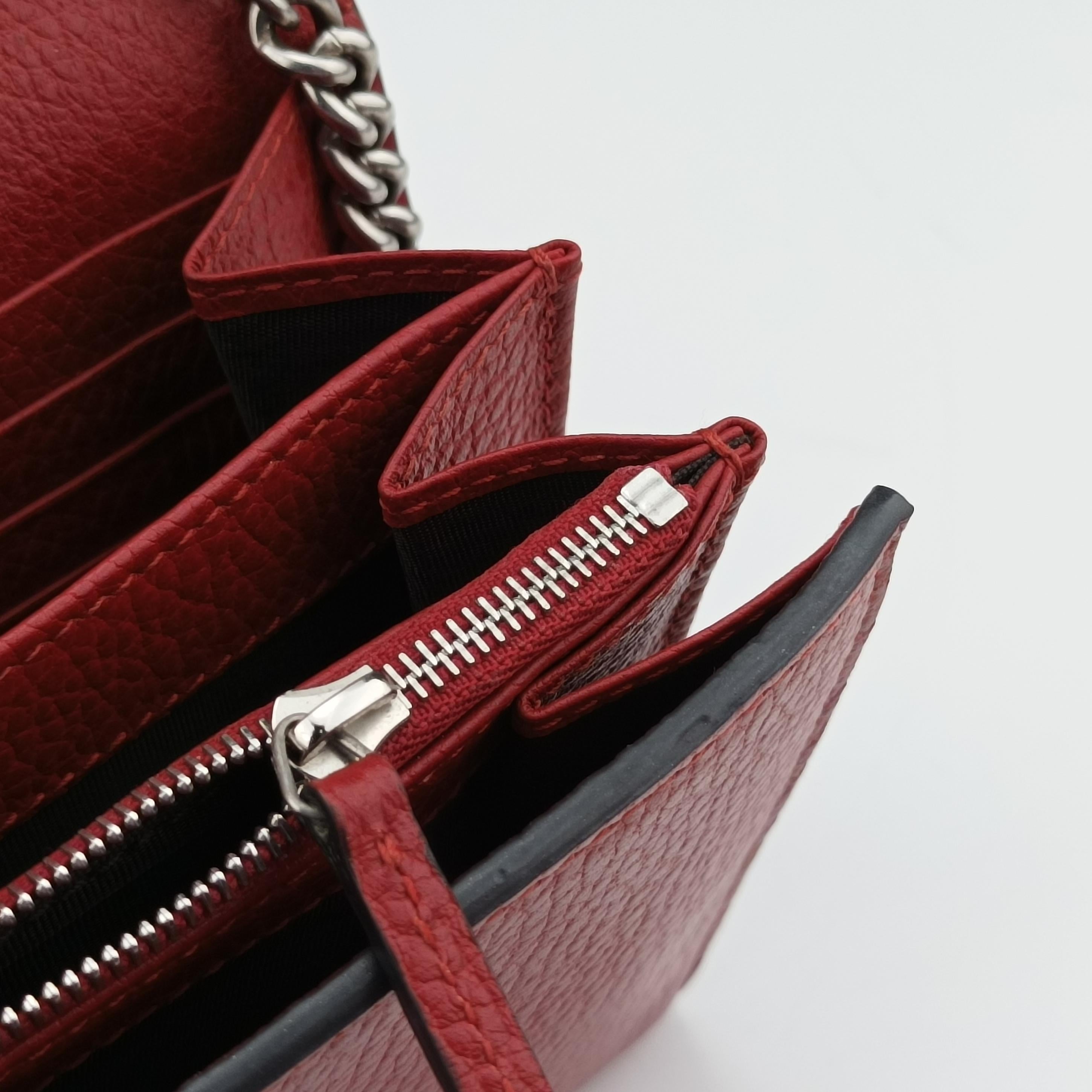 Vintage Gucci Dionysus Red Leather 401231 shoulderbag | stylenewstar