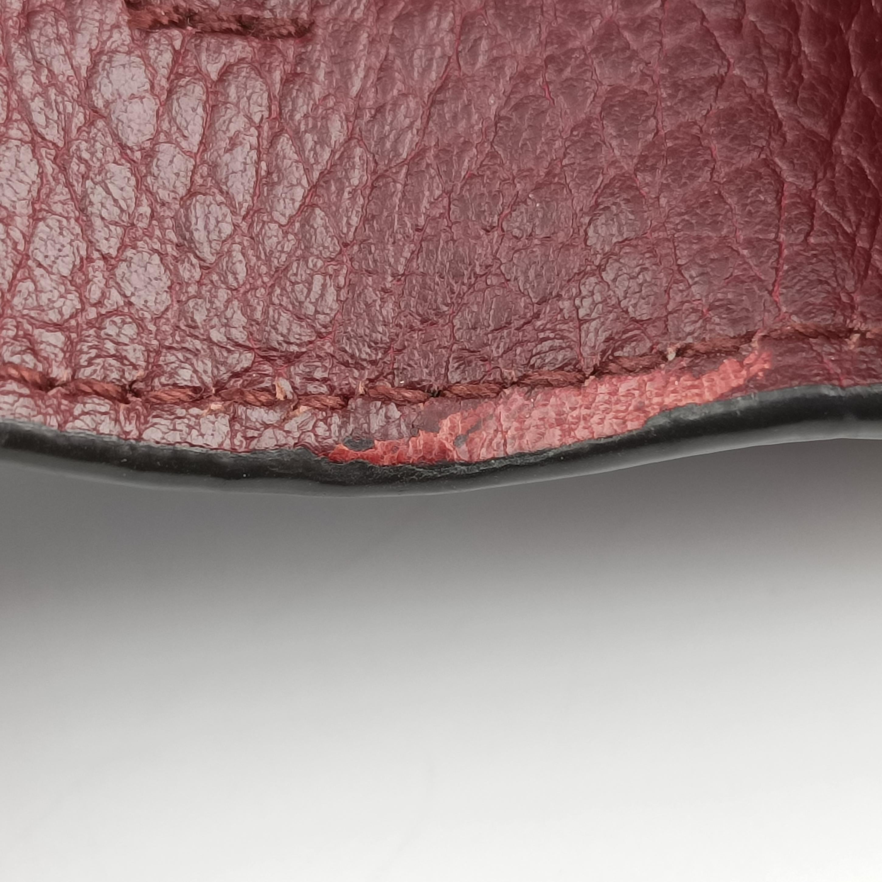 Pre-owned Gucci Dionysus Burgundy Leather 401231 shoulderbag | stylenewstar