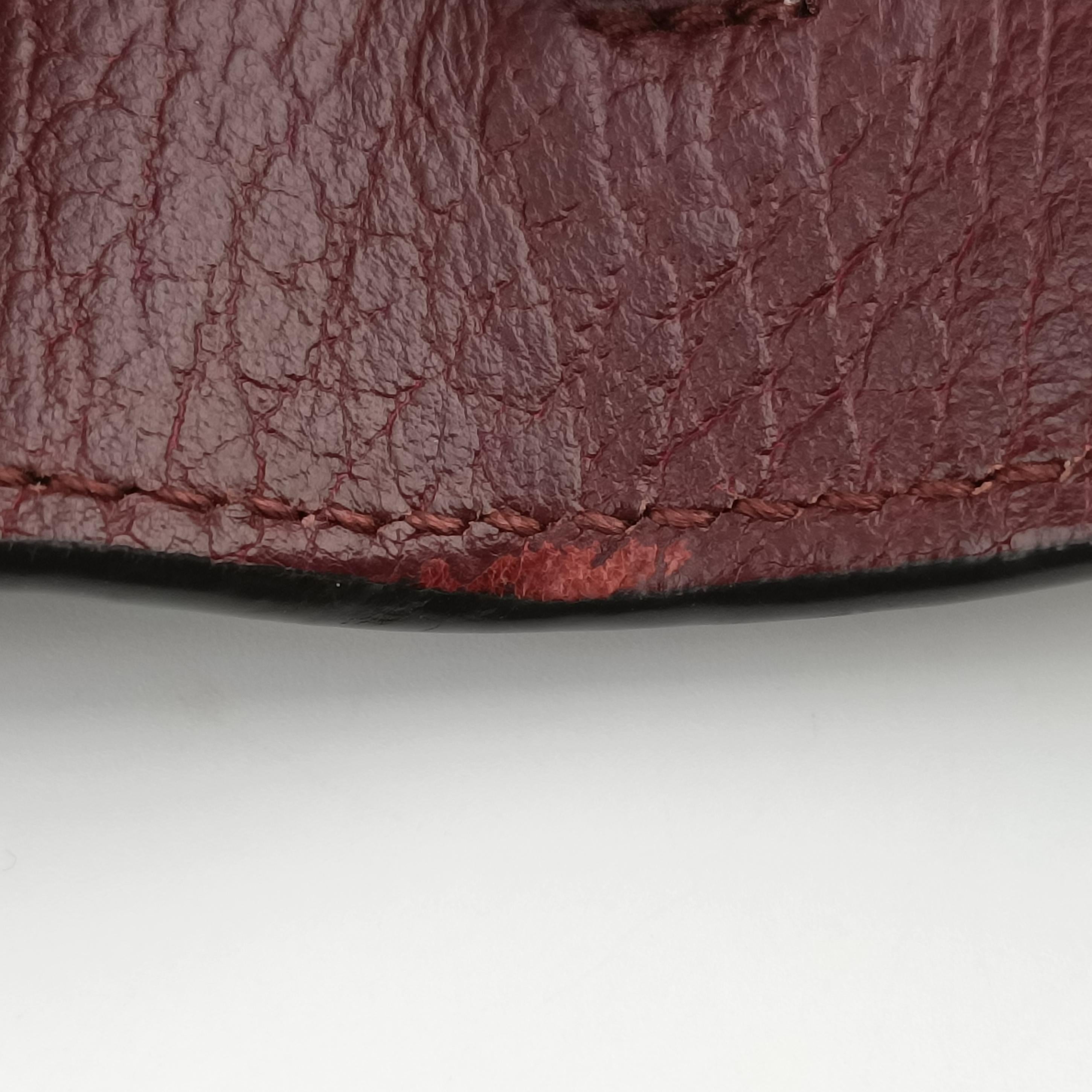 Pre-owned Gucci Dionysus Burgundy Leather 401231 shoulderbag | stylenewstar