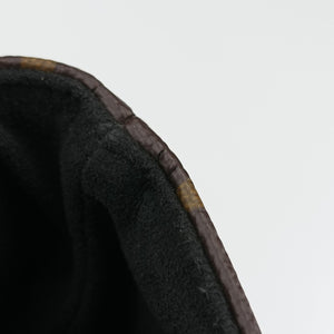 Pre-owned Louis Vuitton Rocky BB Monogram/Brown x Black Monogram canvas x calf leather M44141 shoulderbag | stylenewstar