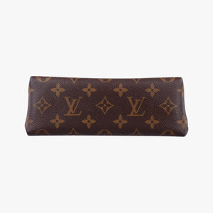 Pre-owned Louis Vuitton Rocky BB Monogram/Brown x Black Monogram canvas x calf leather M44141 shoulderbag | stylenewstar