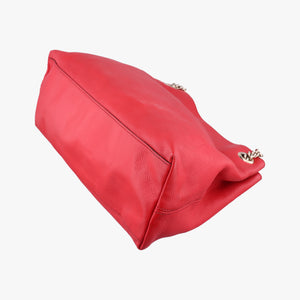 Pre-owned Gucci Soho Red Leather 308982 shoulderbag | stylenewstar