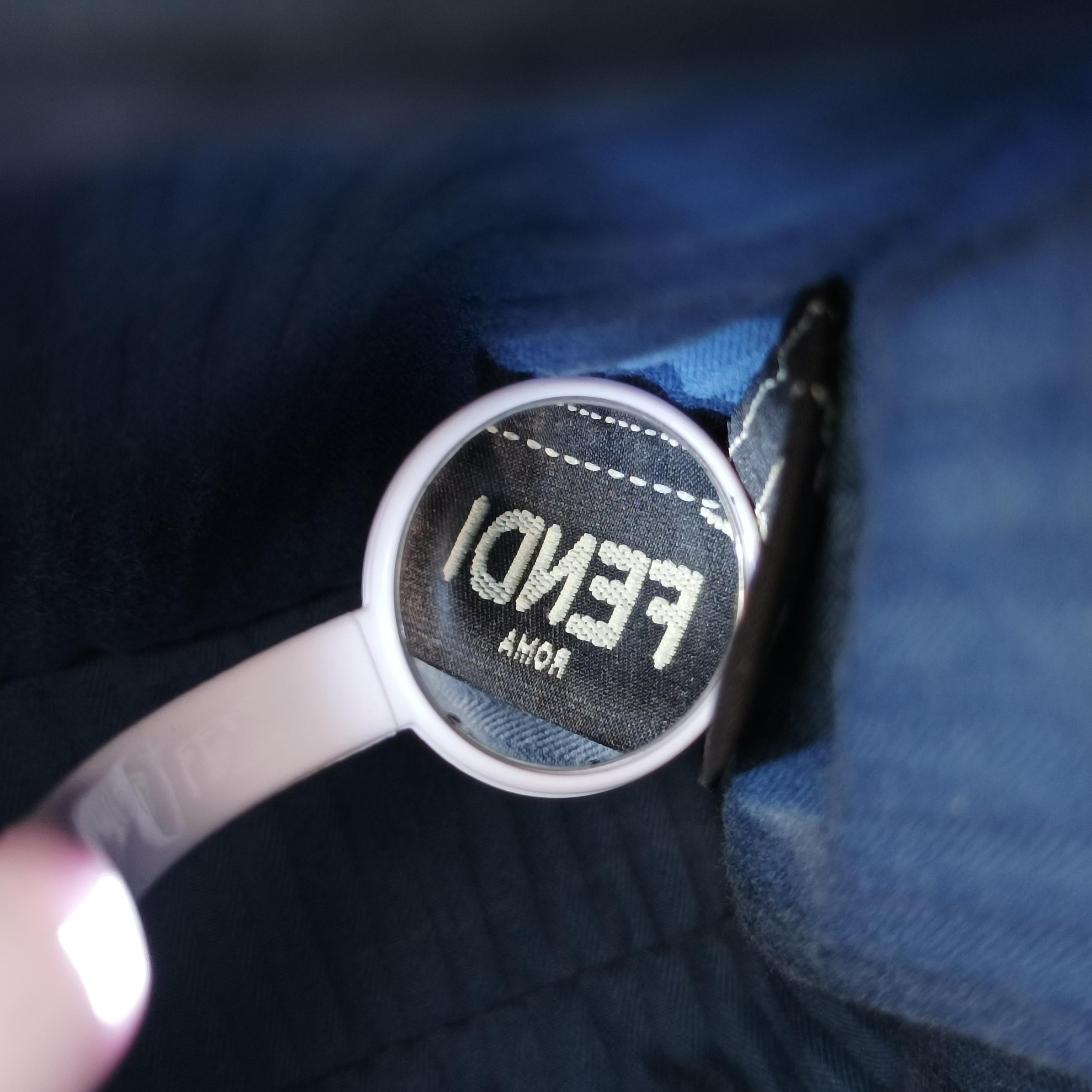 Secondhand Fendi Petite 2 JOURS Blue Leather 8BH253 shoulderbag | stylenewstar