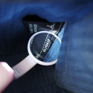 Secondhand Fendi Petite 2 JOURS Blue Leather 8BH253 shoulderbag | stylenewstar