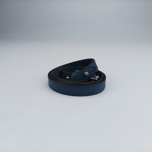 Secondhand Fendi Petite 2 JOURS Blue Leather 8BH253 shoulderbag | stylenewstar